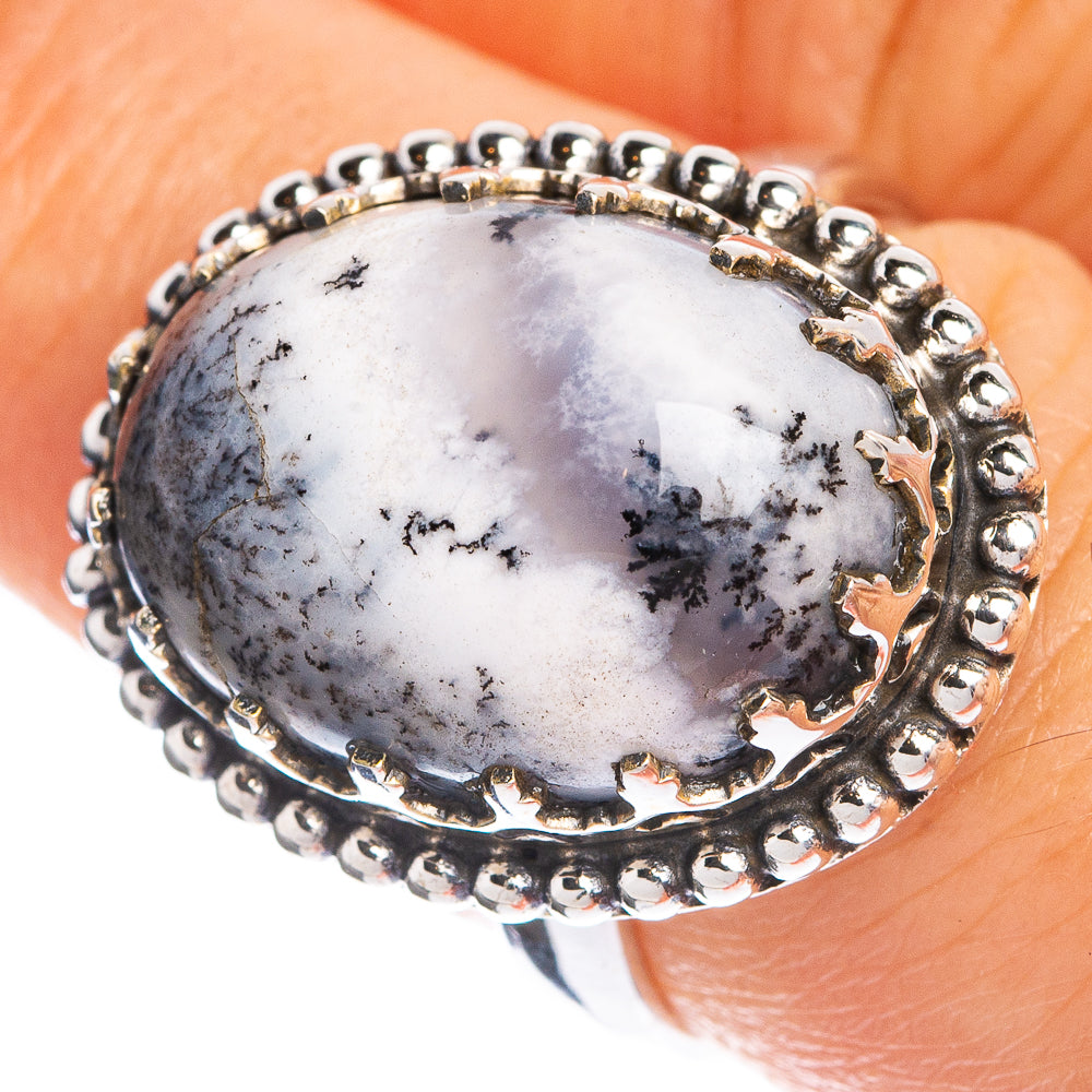 Dendritic Opal Ring Size 8 (925 Sterling Silver) R144251