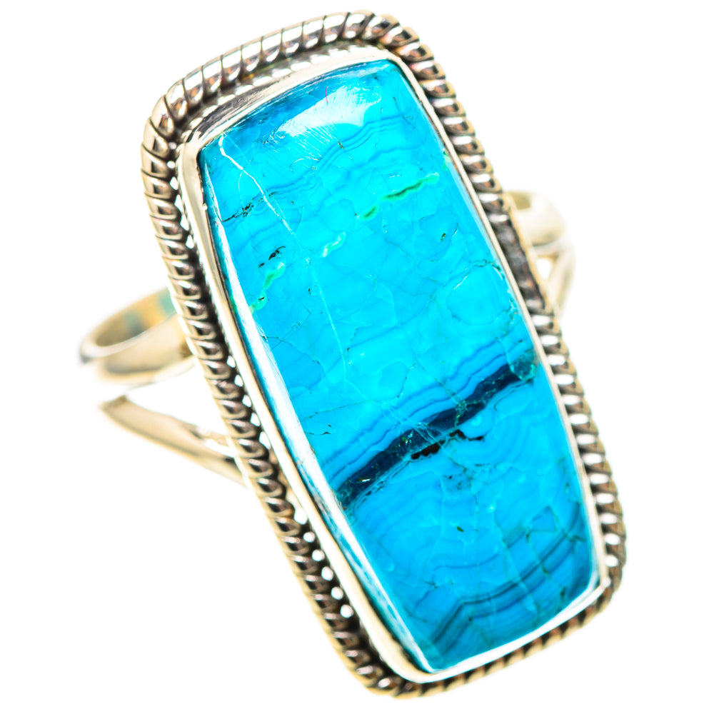 Chrysocolla Ring Size 8 (925 Sterling Silver) RING138681