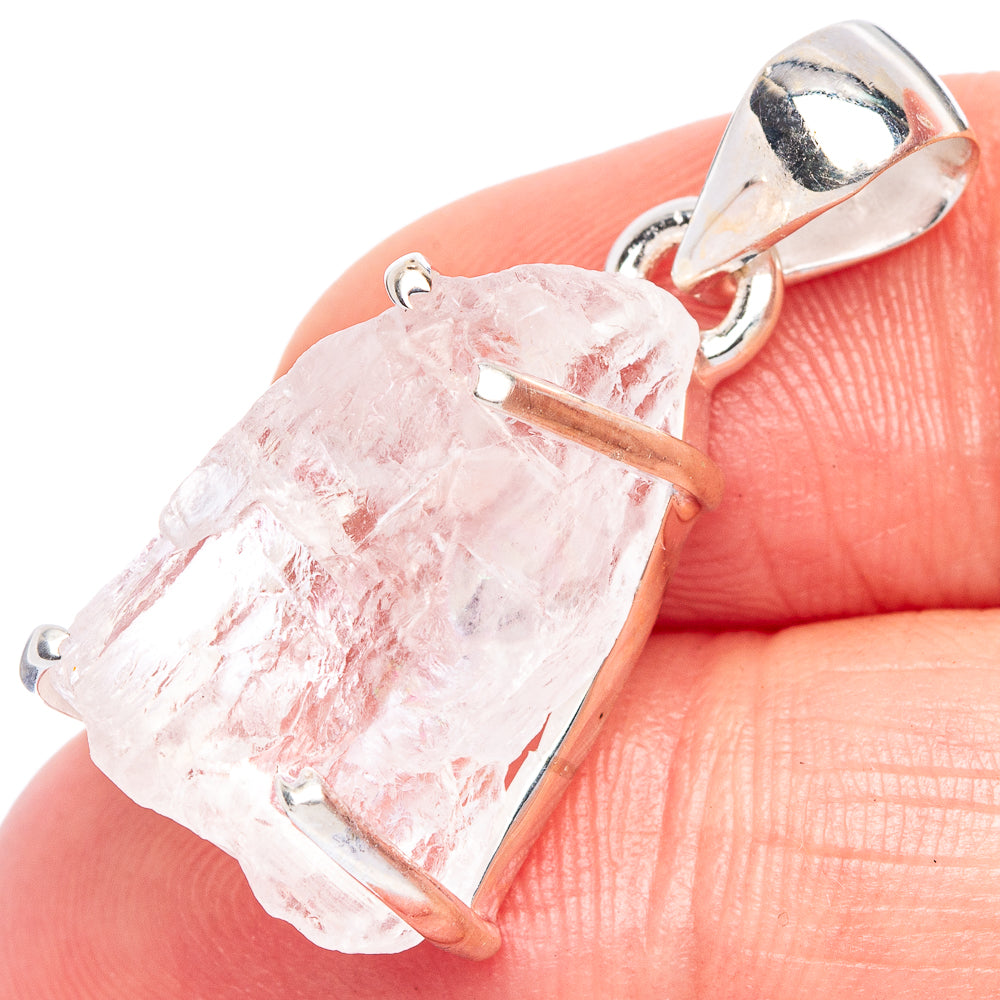 Rare Petalite Pendant 1 1/4" (925 Sterling Silver) P41490