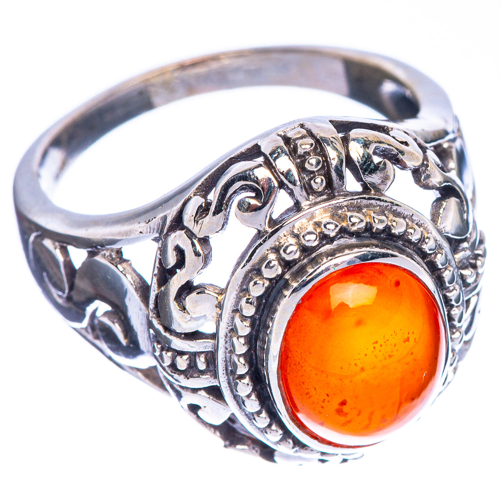 Carnelian Ring Size 9 (925 Sterling Silver) R147223