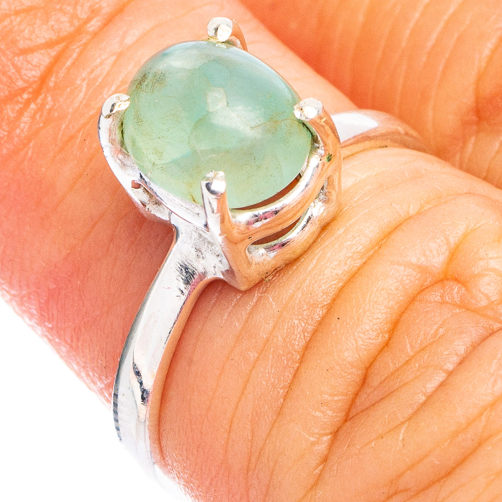 Aquamarine Ring Size 5.5 (.925 Sterling Silver)