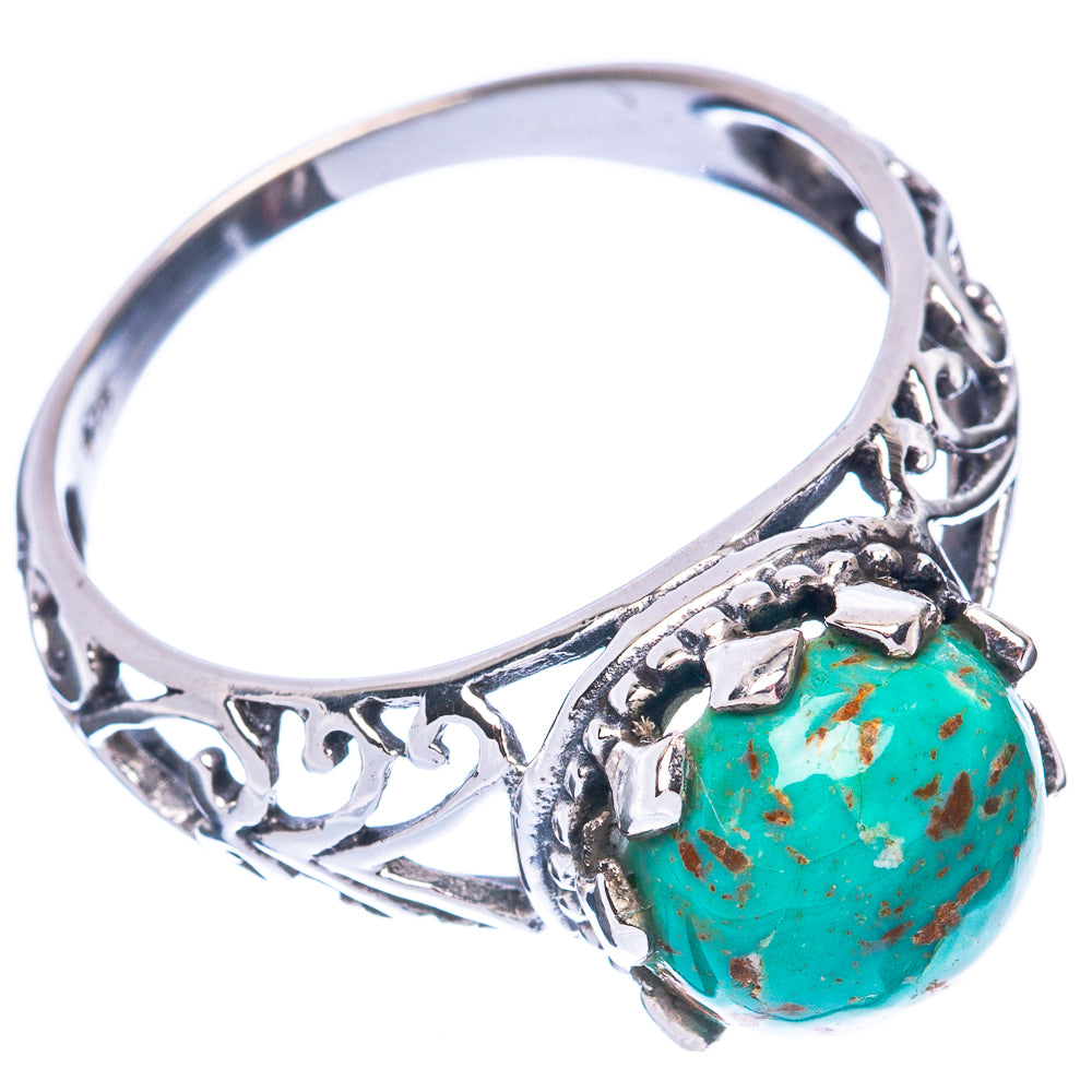 Chrysocolla Ring Size 9.5 (925 Sterling Silver) R2764
