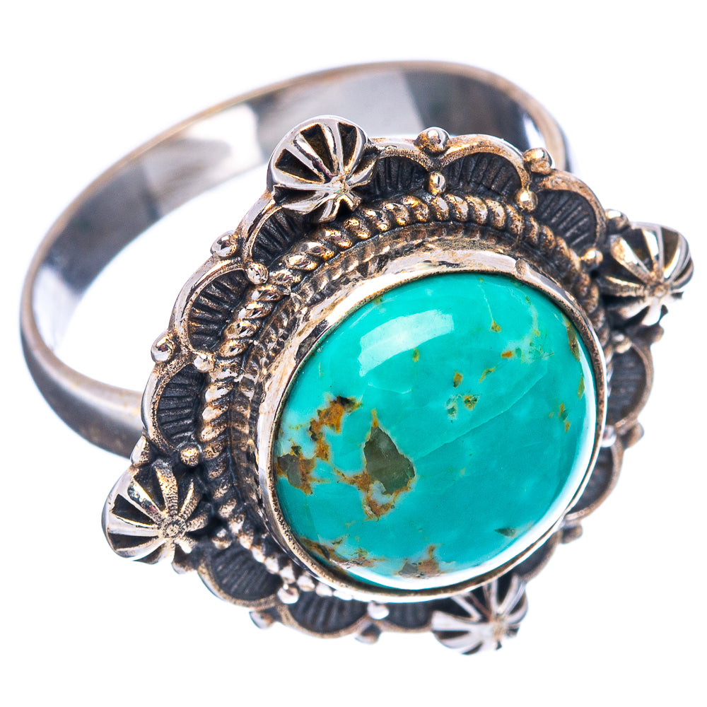 Royston Turquoise Ring Size 6.75 (.925 Sterling Silver)