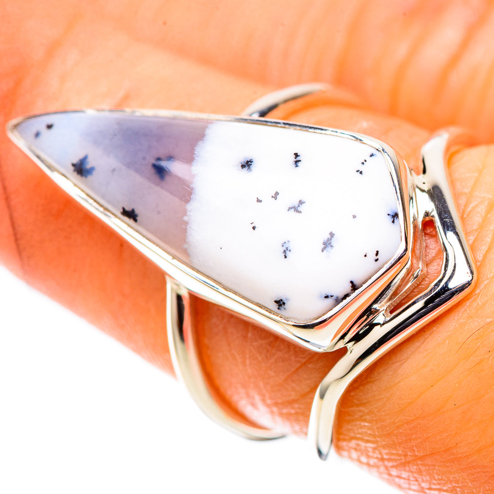 Premium Dendritic Opal Ring Size 6.5 (925 Sterling Silver) RING138126