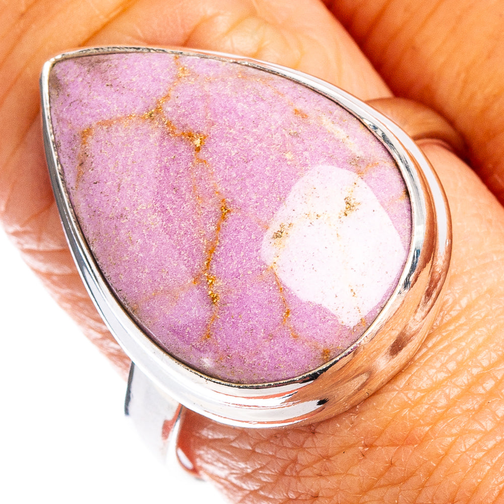 Phosphosiderite Ring Size 9.5 (.925 Sterling Silver)
