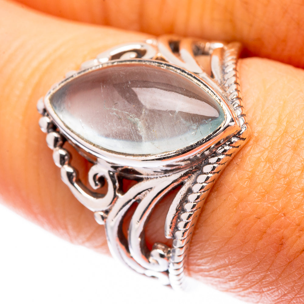 Aquamarine Ring Size 8 (925 Sterling Silver) R141504