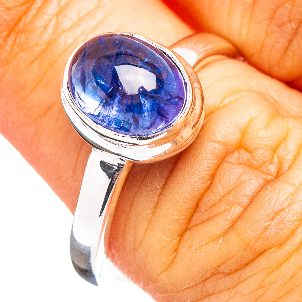 Premium Tanzanite Ring Size 8 (.925 Sterling Silver)