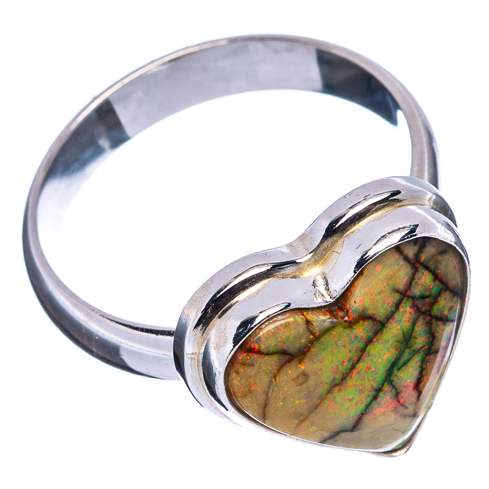 Rare Sterling Opal Ring Size 6.75 (.925 Sterling Silver)