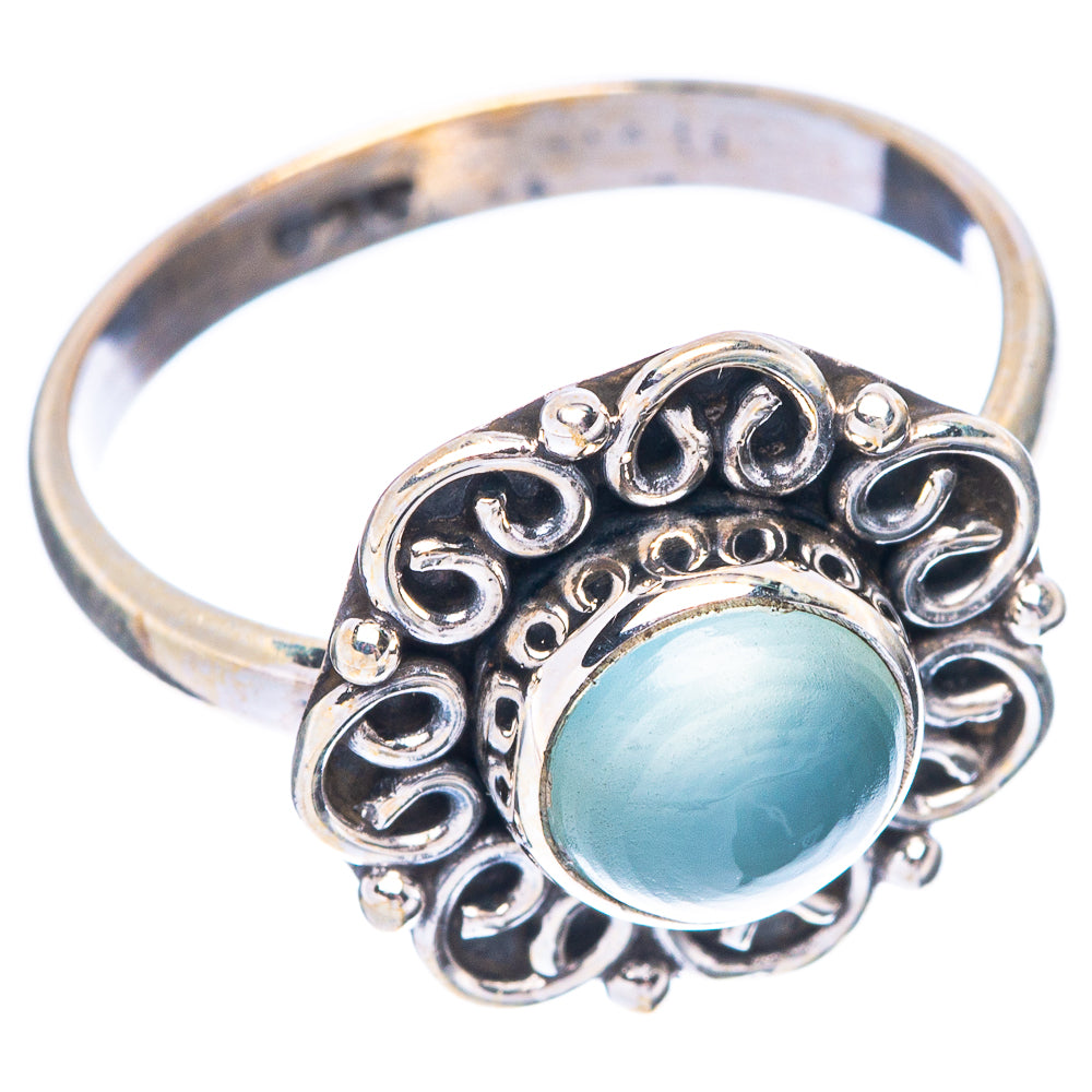Aquamarine Ring Size 7 (925 Sterling Silver) R5648