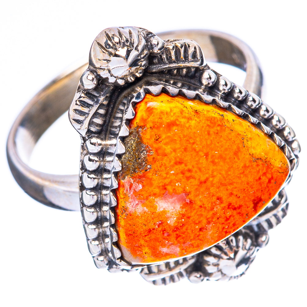 Bumble Bee Jasper Ring Size 8 (925 Sterling Silver) R3991