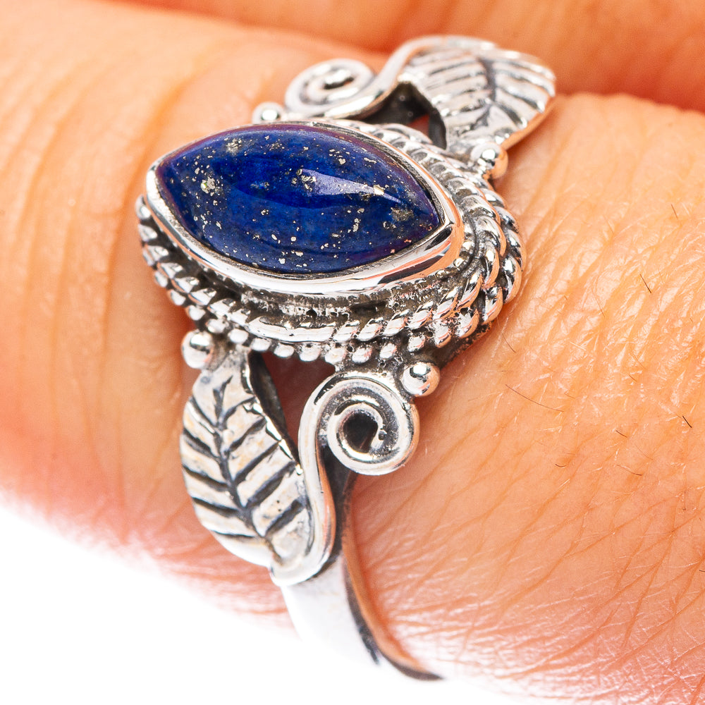 Lapis Lazuli Ring Size 8 (925 Sterling Silver) R5541