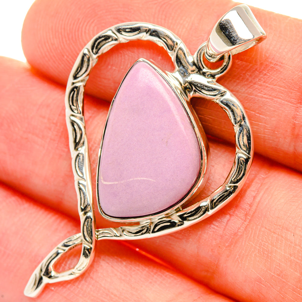 Premium Phosphosiderite Pendant 1 5/8" (925 Sterling Silver) PD37868
