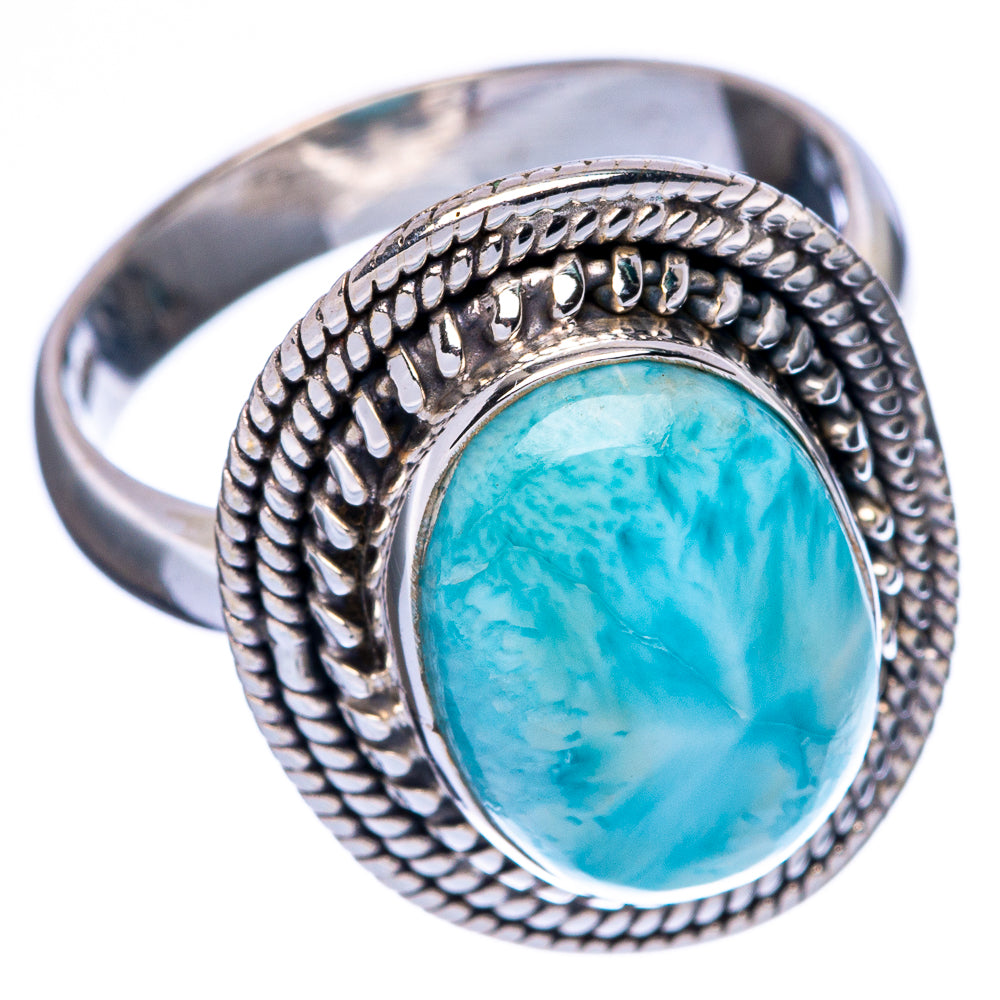 Larimar Ring Size 8 (925 Sterling Silver) R146180