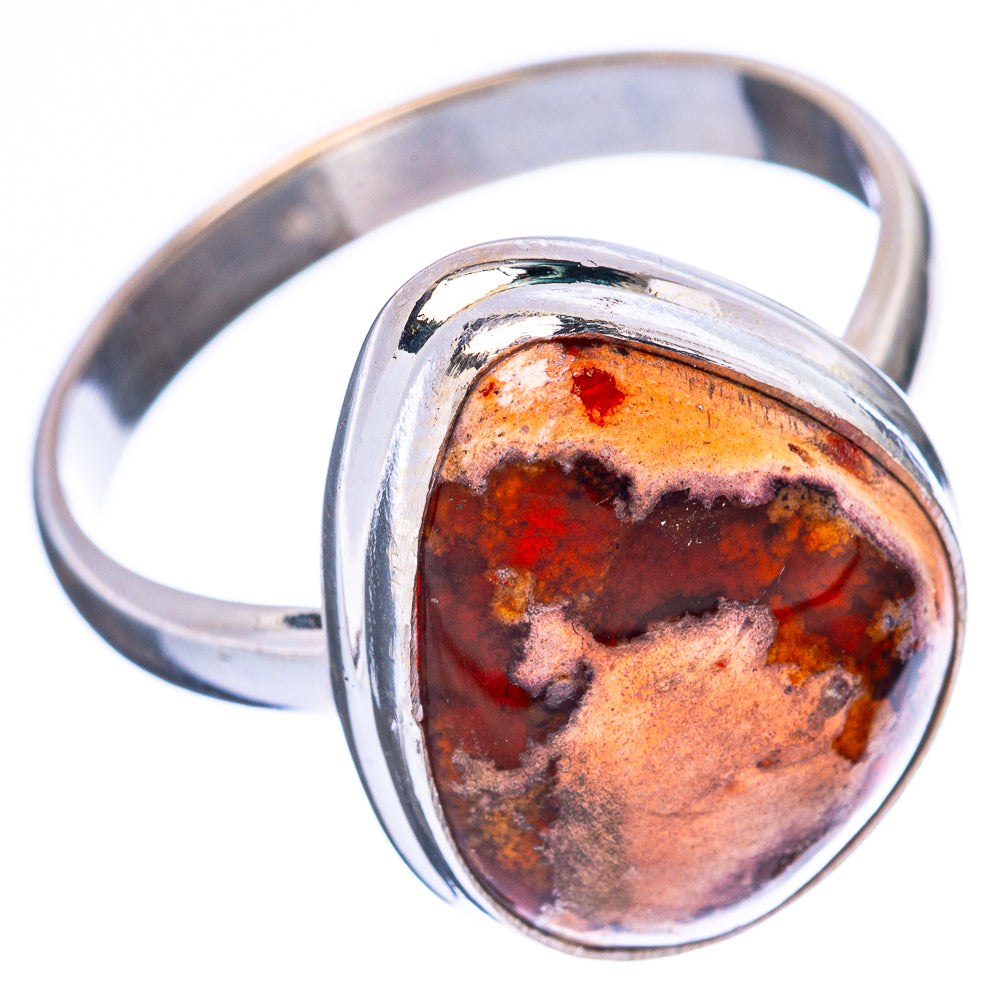 Rare Mexican Fire Opal Ring Size 11.25 (925 Sterling Silver) R3986