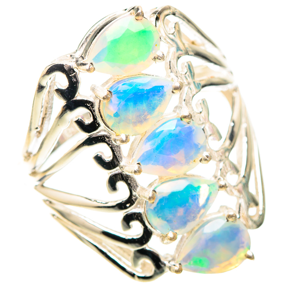 Ethiopian Opal Ring Size 9 (925 Sterling Silver) RING139006