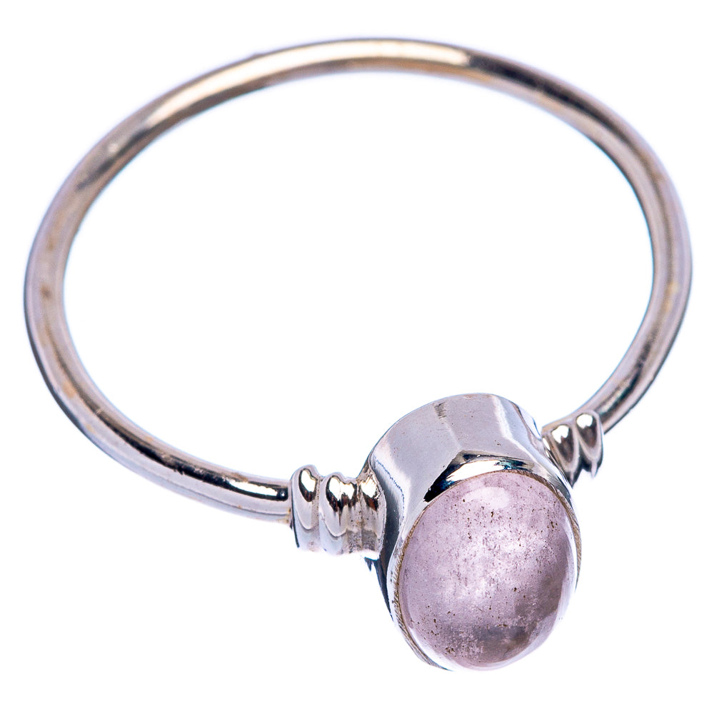 Rose Quartz Dainty Ring Size 6.5 (925 Sterling Silver) R145654