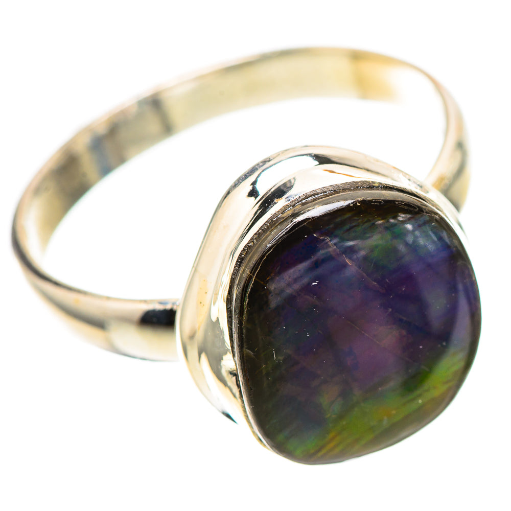 Ammolite Ring Size 10.5 (925 Sterling Silver) RING139189