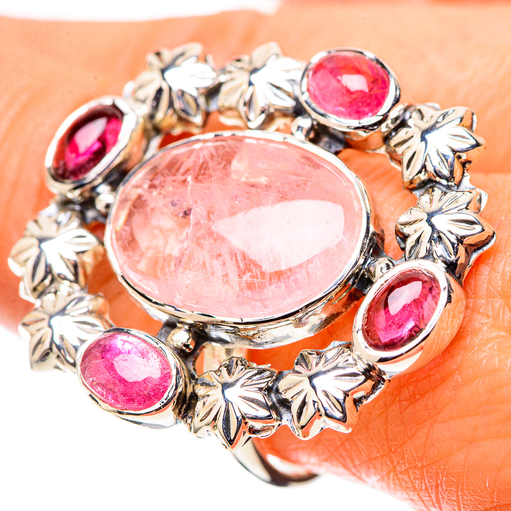 Signature Morganite, Pink Tourmaline Ring Size 9 (925 Sterling Silver) RING138151