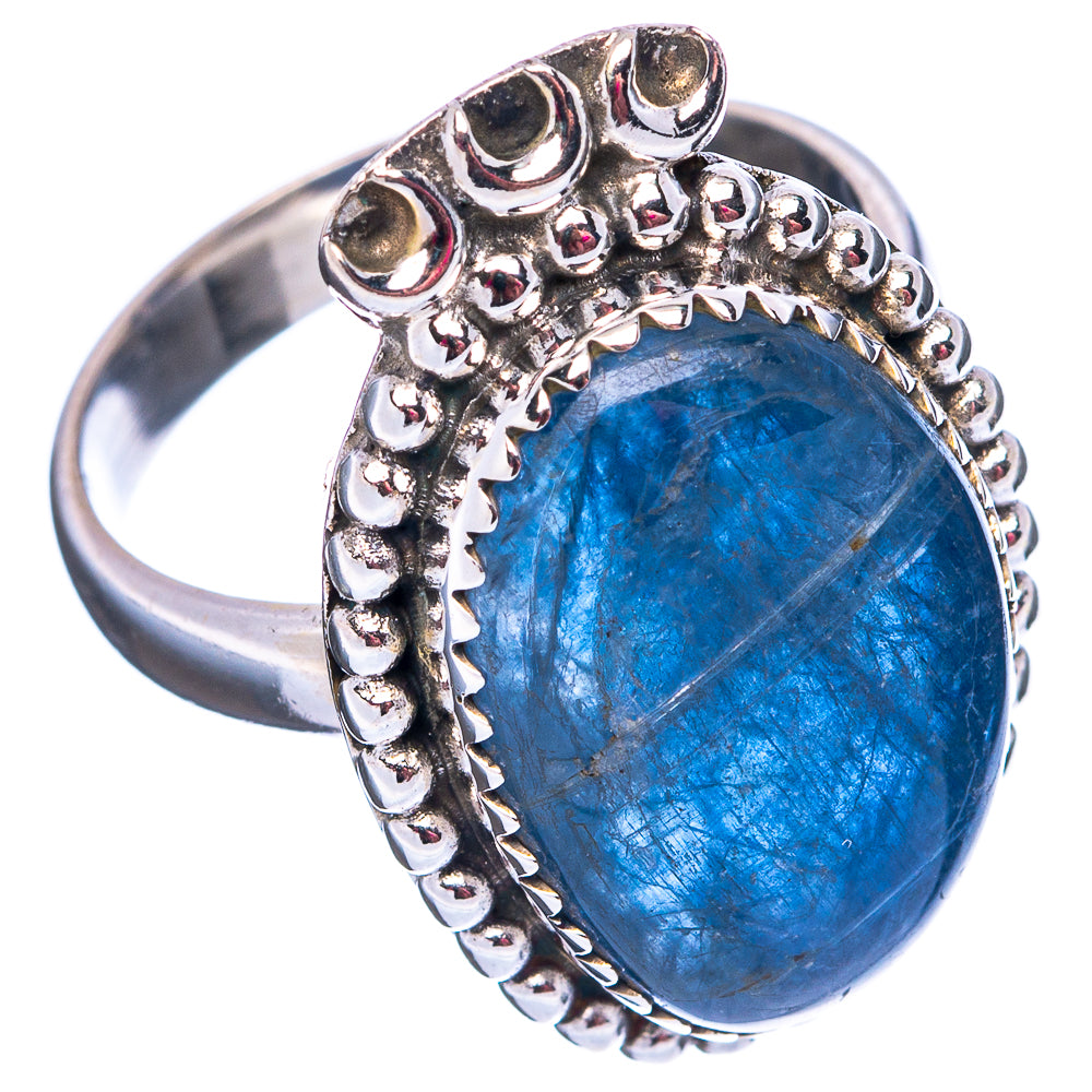 Kyanite Ring Size 8.5 (.925 Sterling Silver)