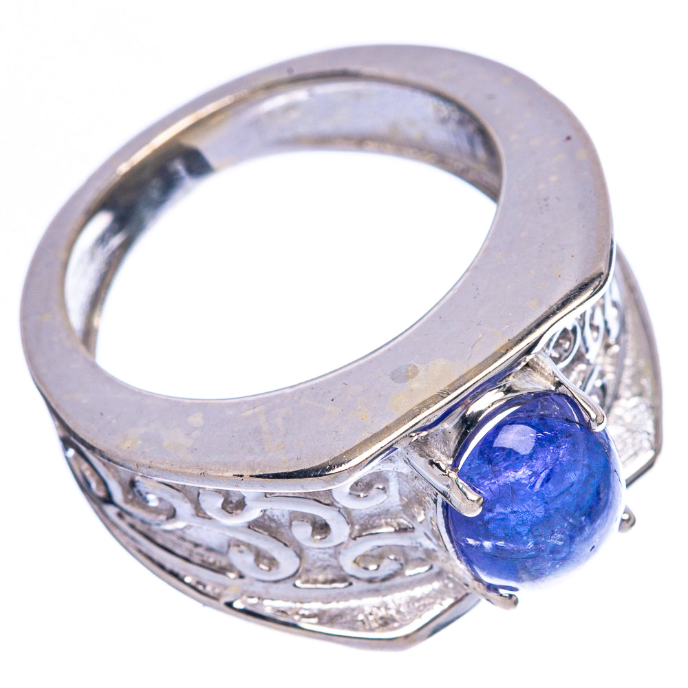 Natural Tanzanite Ring Size 5.75 (925 Sterling Silver) R146029