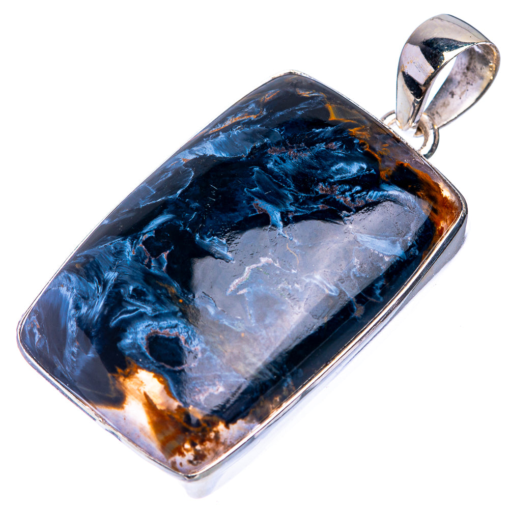 Pietersite Pendant 1 5/8" (925 Sterling Silver) P39294