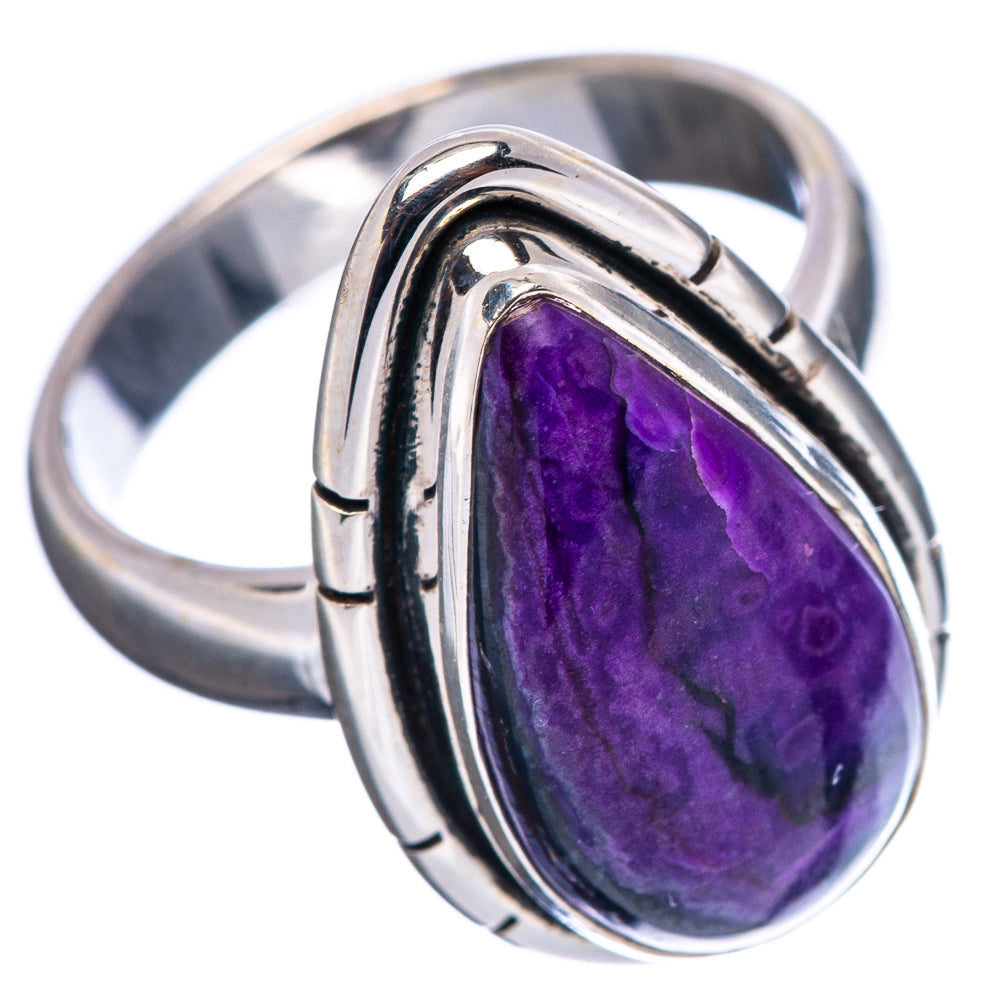 Premium Sugilite Ring Size 6 (.925 Sterling Silver)