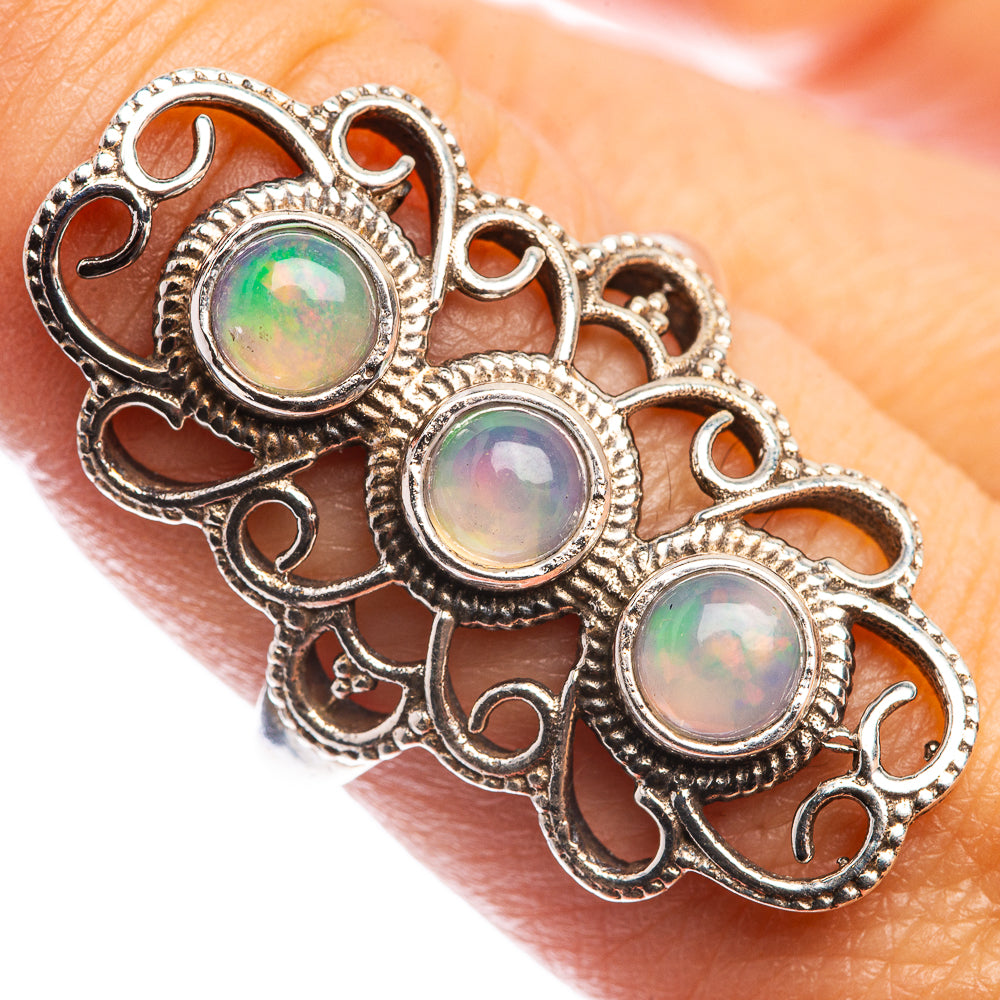 Ethiopian Opal Ring Size 8 (925 Sterling Silver) RING143313