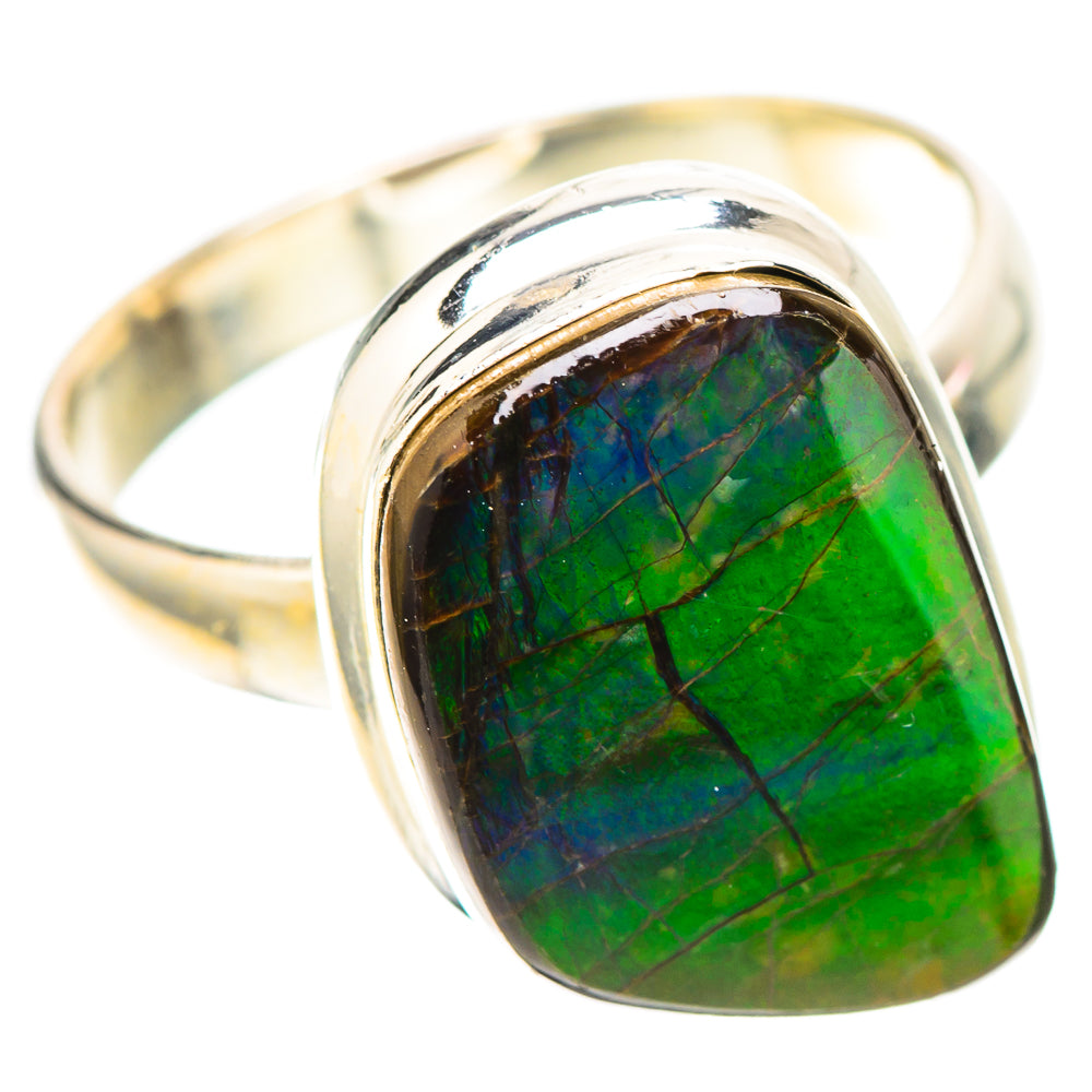 Ammolite Ring Size 8.25 (925 Sterling Silver) RING138770