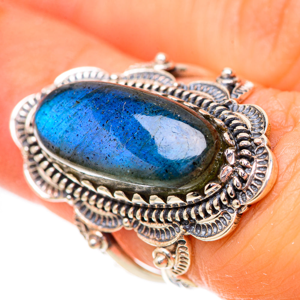 Labradorite Ring Size 6.25 (925 Sterling Silver) RING139830