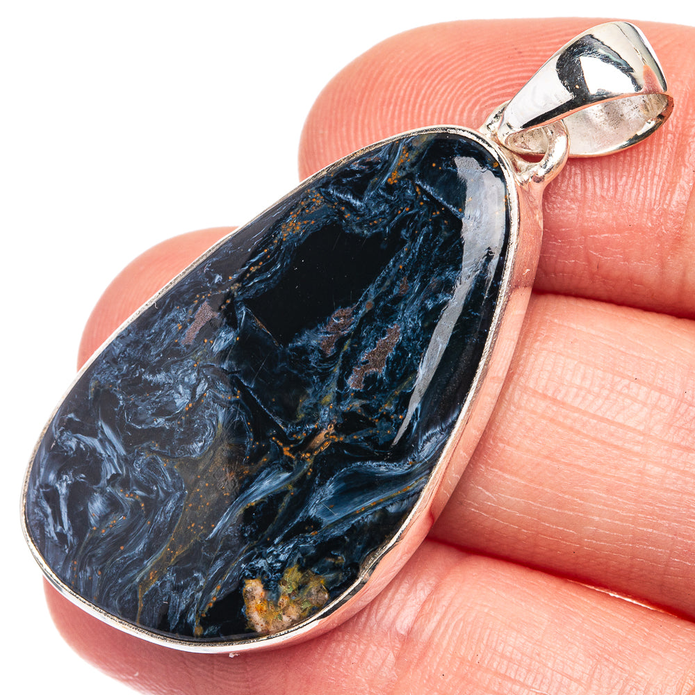 Pietersite Pendant 1 3/4" (925 Sterling Silver) P39271