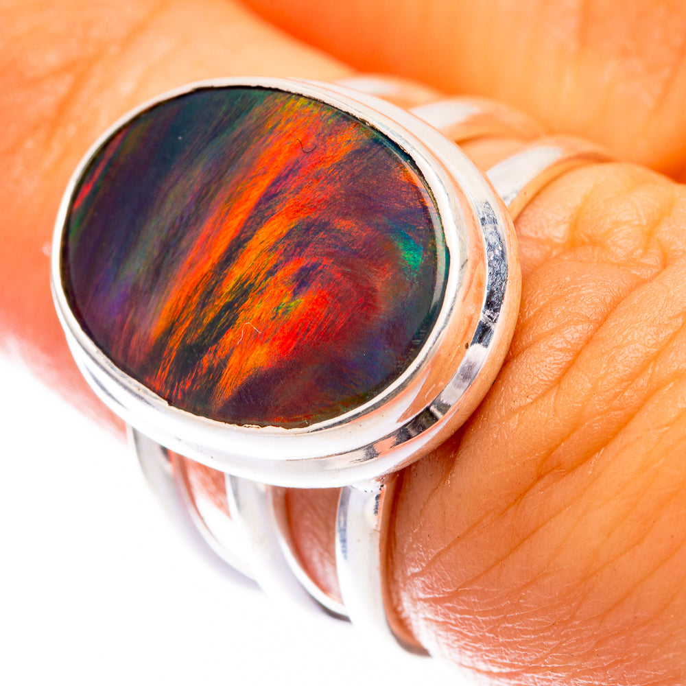 Aura Opal Ring Size 6.25 (925 Sterling Silver) R140741
