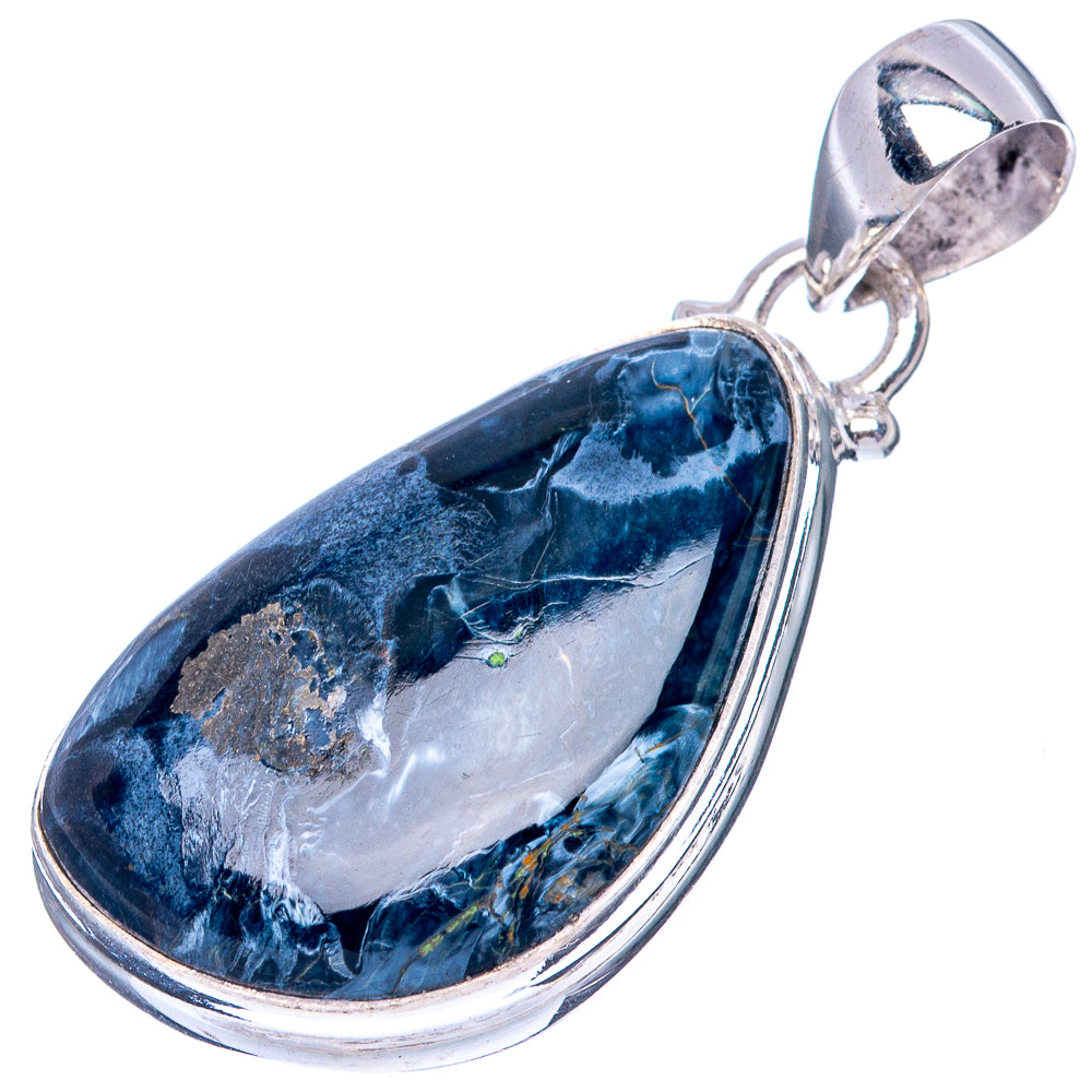 Rare Pietersite 925 Sterling Silver Pendant 1 3/8" (925 Sterling Silver) P42622