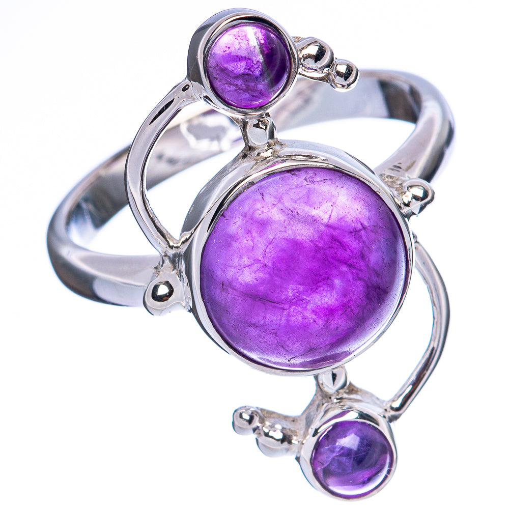 Asc Premium Amethyst Ring Size 9 (925 Sterling Silver) R3473
