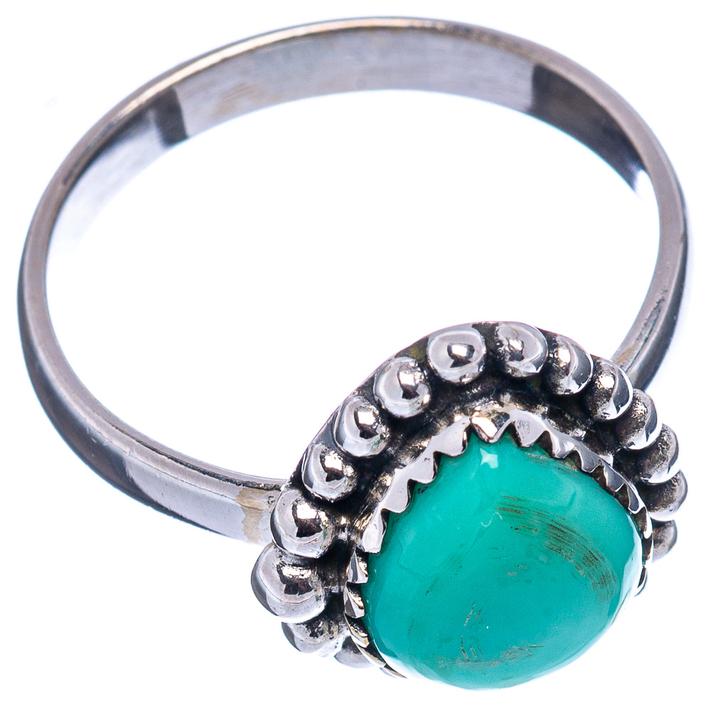Rare Kingman Turquoise Ring Size 8.5 (.925 Sterling Silver)