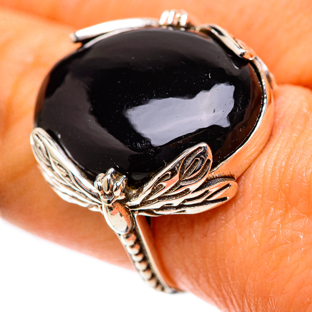 Black Onyx Ring Size 8 (925 Sterling Silver) RING139185