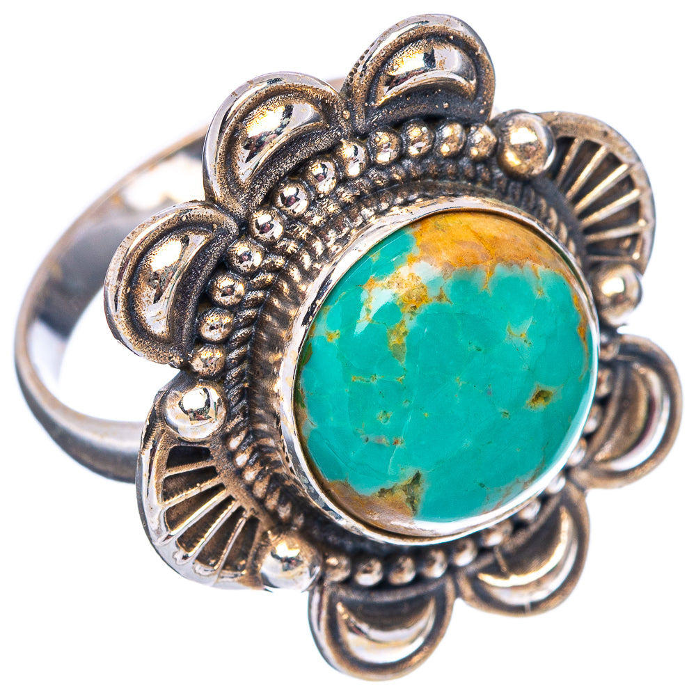 Royston Turquoise Ring Size 7 (.925 Sterling Silver)