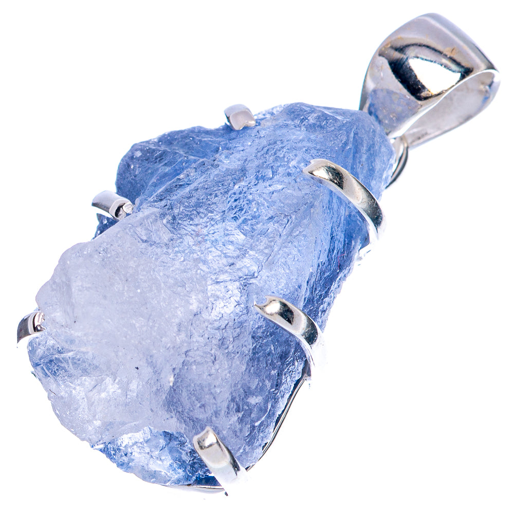 Rare Dumortierite Pendant 1 3/8" (925 Sterling Silver) P41551