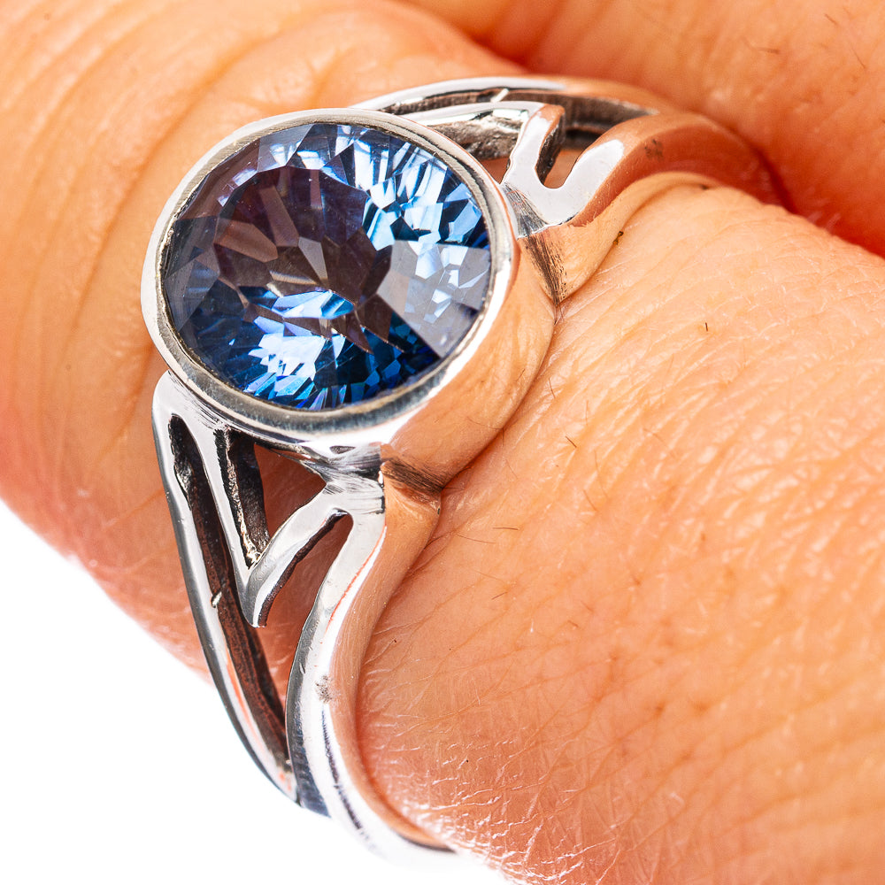Value Blue Mystic Topaz Ring Size 9 (925 Sterling Silver) R3207