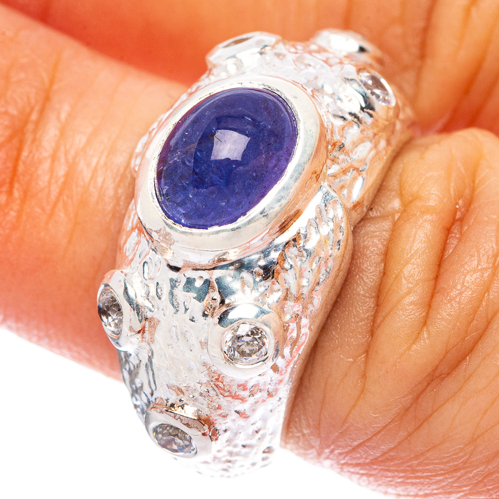 Natural Tanzanite Ring Size 6 (925 Sterling Silver) R145922