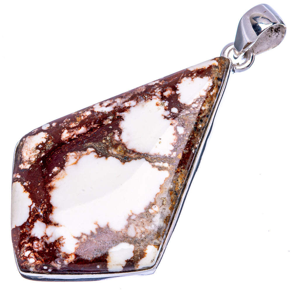 Wild Horse Jasper Pendant 2 1/8" (925 Sterling Silver) P42148