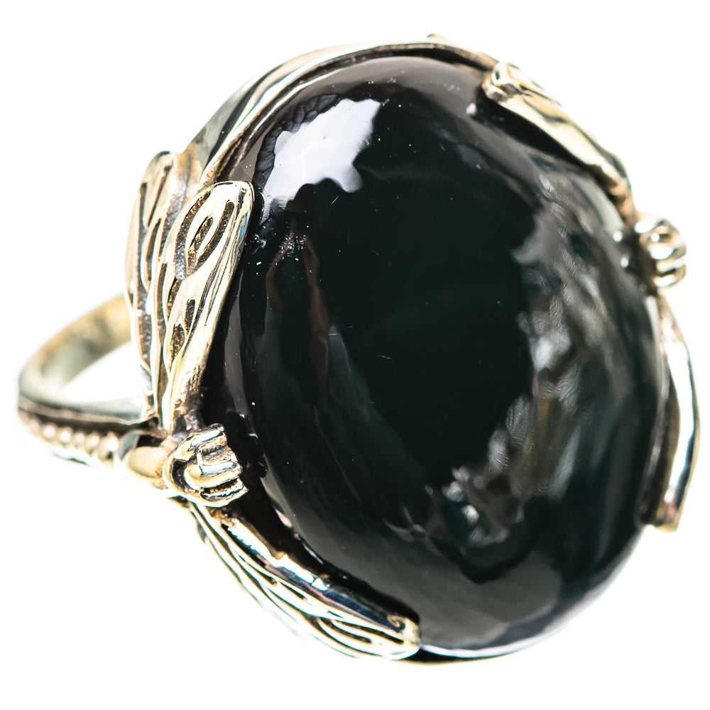 Black Onyx Ring Size 7 (925 Sterling Silver) RING139217
