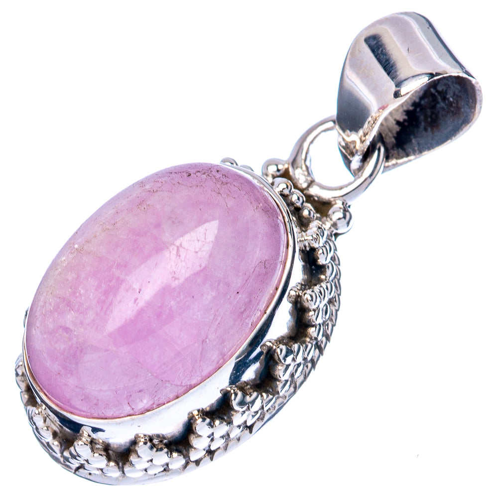 Rare Kunzite Pendant 1 1/8" (925 Sterling Silver) P42724