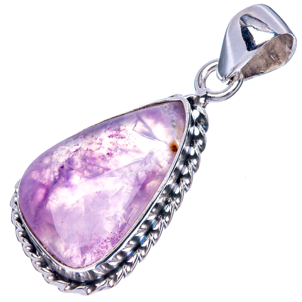 Rare Mexican Purple Opal 925 Sterling Silver Pendant 1 1/2" (925 Sterling Silver) P42618