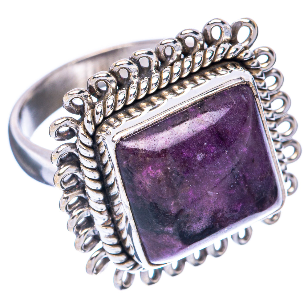 Rare Sugilite Ring Size 6.25 (925 Sterling Silver) R2087