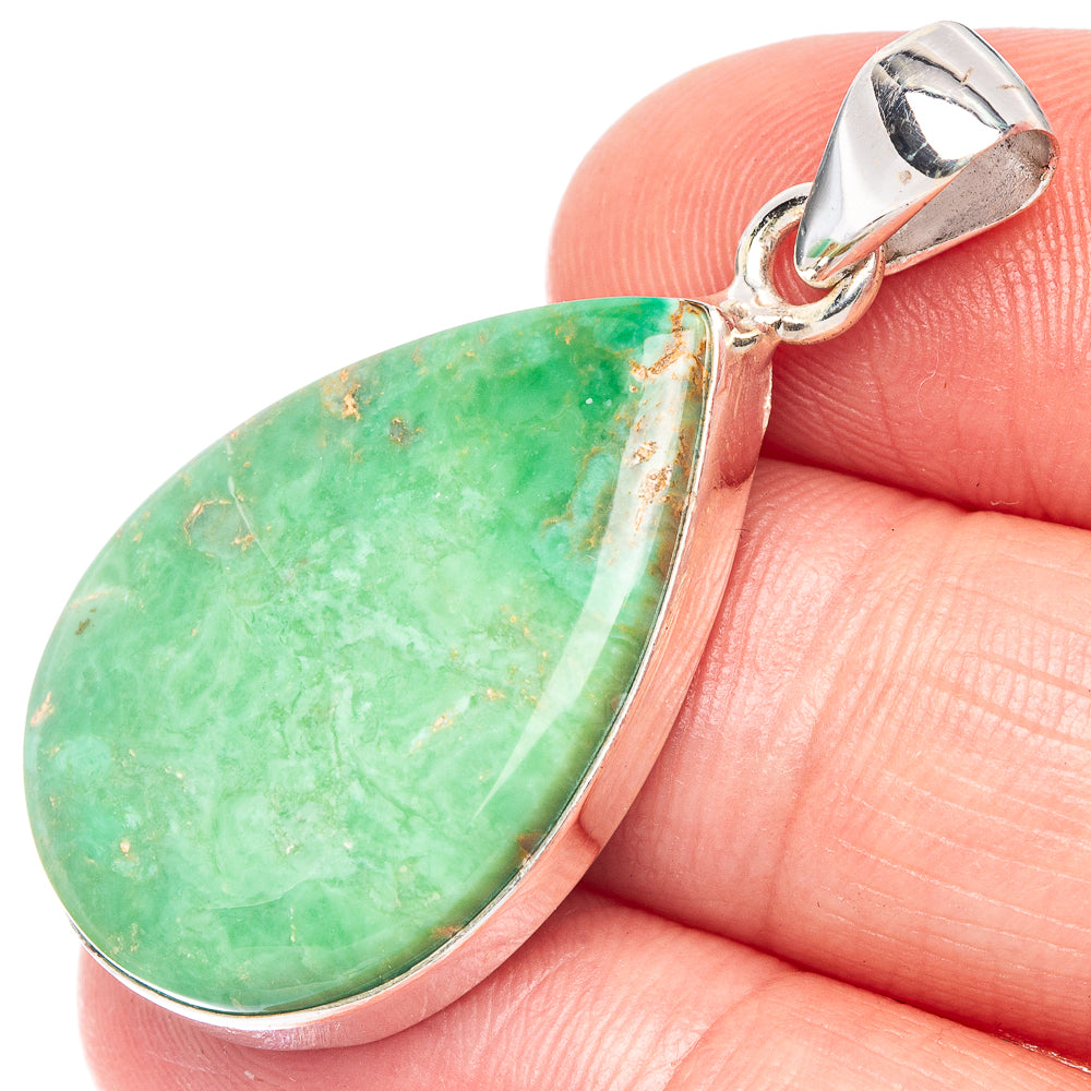 Variscite Pendant 1 1/2" (925 Sterling Silver) P44580