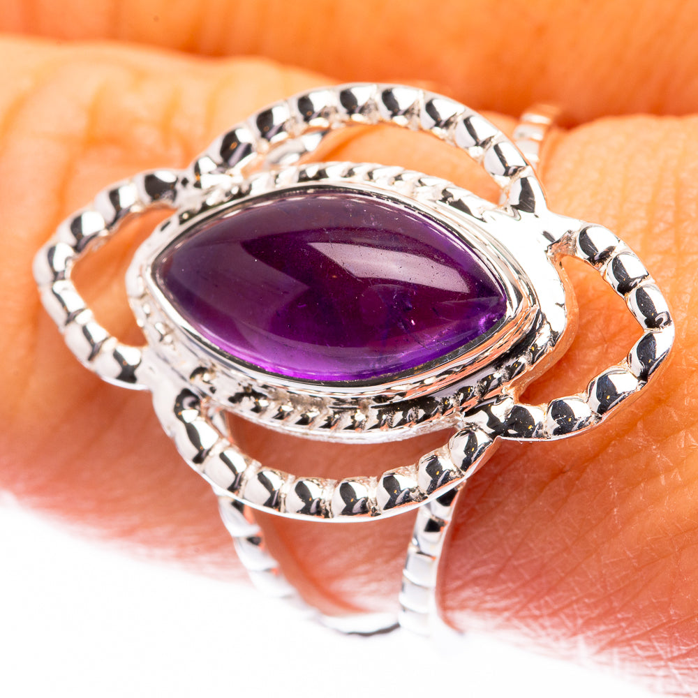 Premium Amethyst Ring Size 8.75 (925 Sterling Silver) R141746