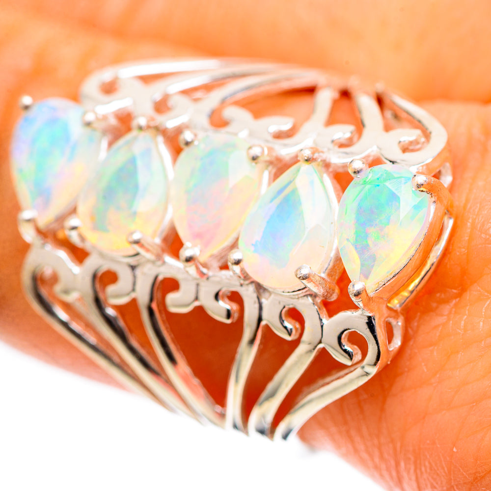 Ethiopian Opal Ring Size 8.25 (925 Sterling Silver) RING138948