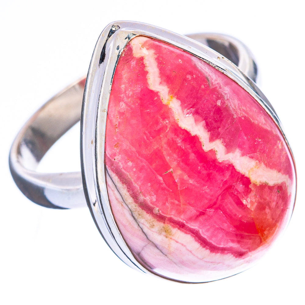 Rhodochrosite Ring Size 7.75 (925 Sterling Silver) R4228