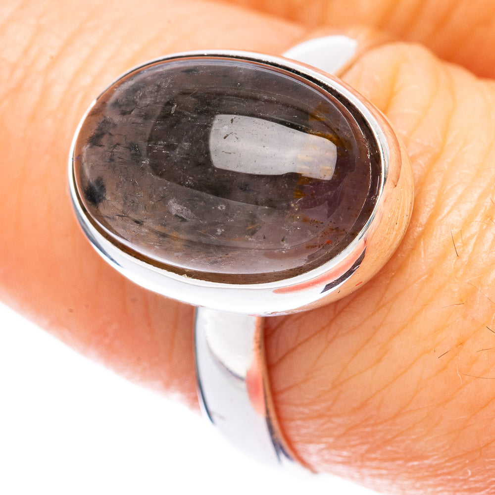 Rare Cacoxenite Ring Size 8.5 (925 Sterling Silver) R2103