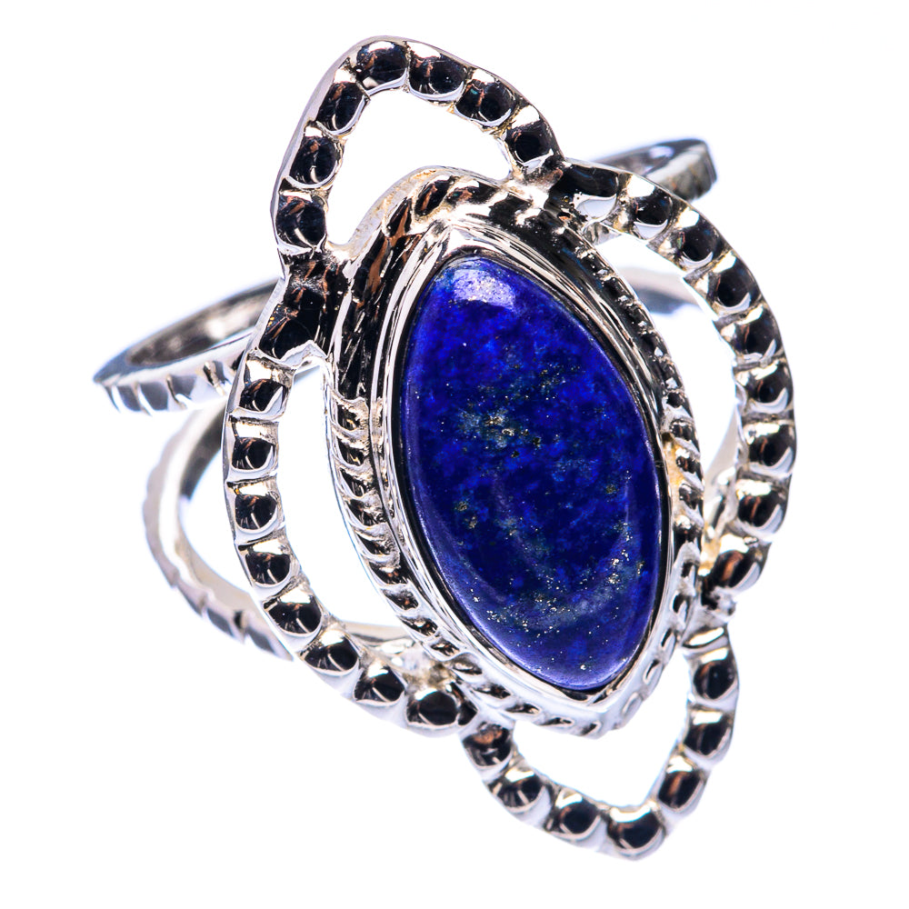Premium Lapis Lazuli Ring Size 6 (925 Sterling Silver) R141791